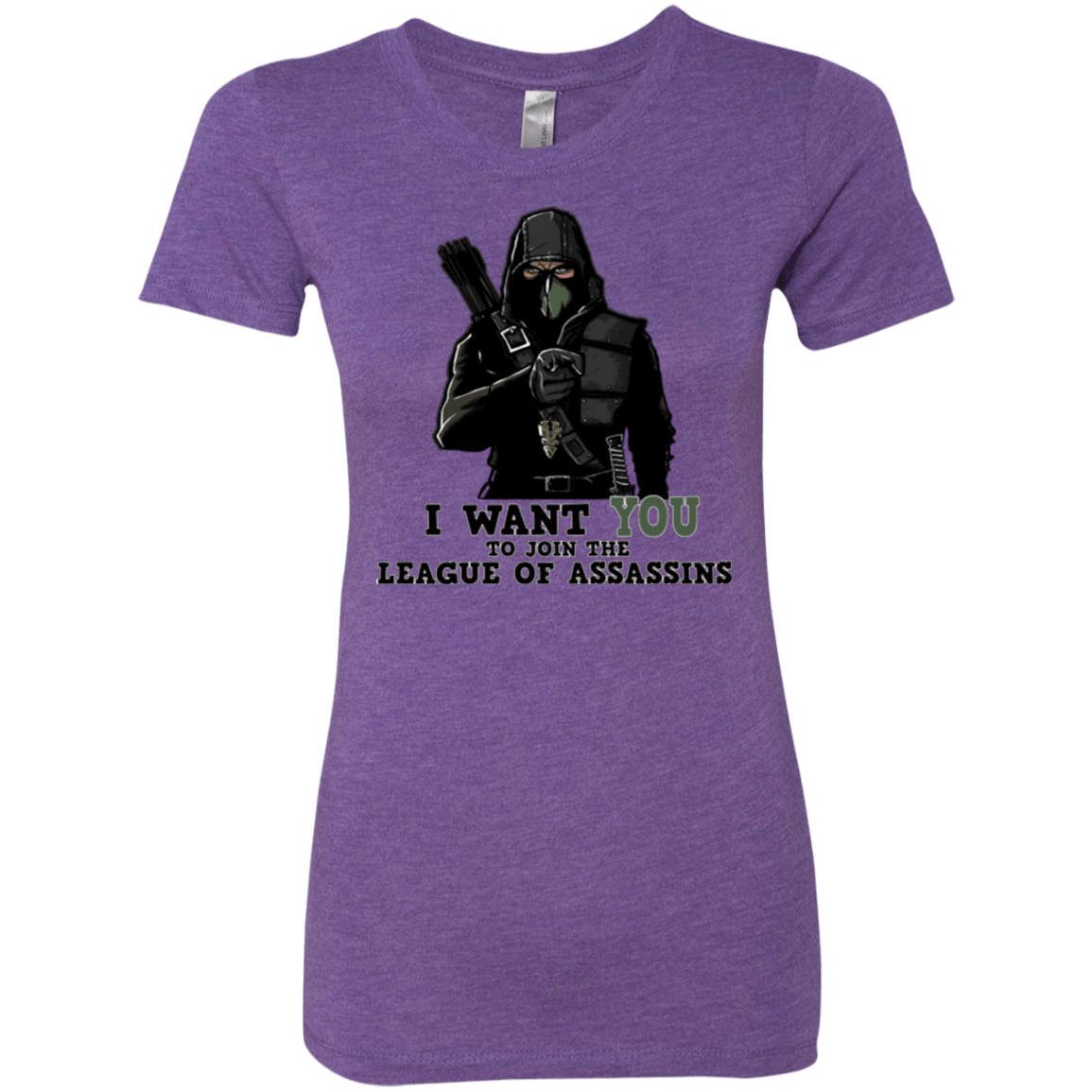 T-Shirts Purple Rush / Small Heir to the Demon Women's Triblend T-Shirt