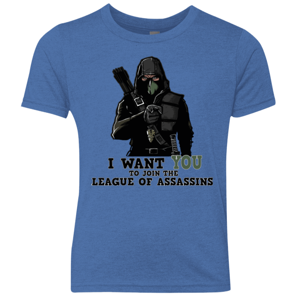 T-Shirts Vintage Royal / YXS Heir to the Demon Youth Triblend T-Shirt