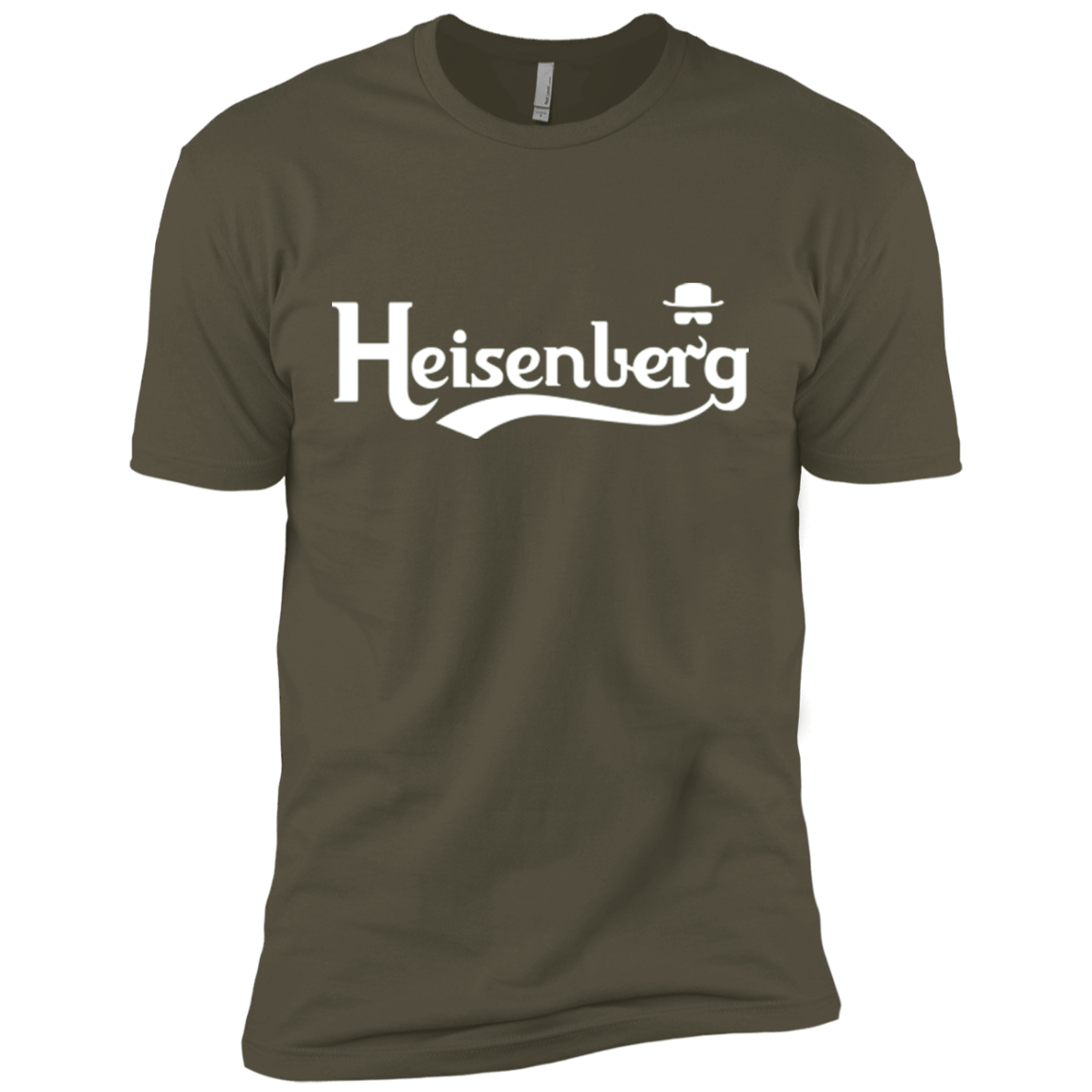 T-Shirts Military Green / X-Small Heisenberg (1) Men's Premium T-Shirt