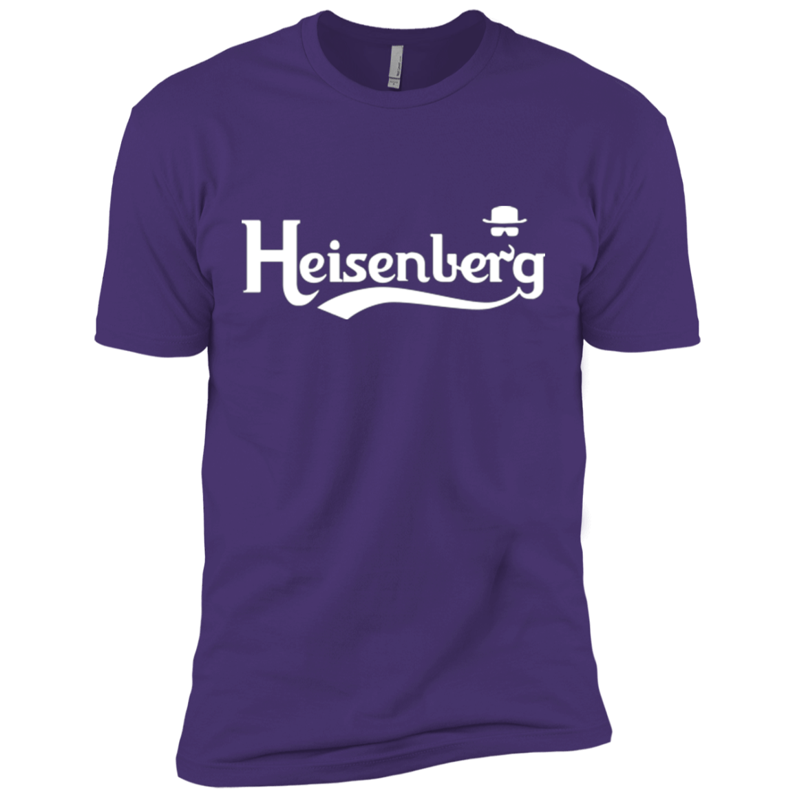 T-Shirts Purple / X-Small Heisenberg (1) Men's Premium T-Shirt