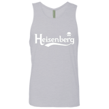 T-Shirts Heather Grey / Small Heisenberg (1) Men's Premium Tank Top