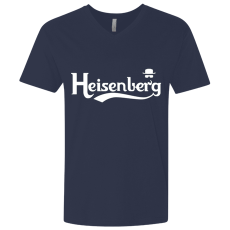 T-Shirts Midnight Navy / X-Small Heisenberg (1) Men's Premium V-Neck