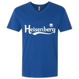 T-Shirts Royal / X-Small Heisenberg (1) Men's Premium V-Neck