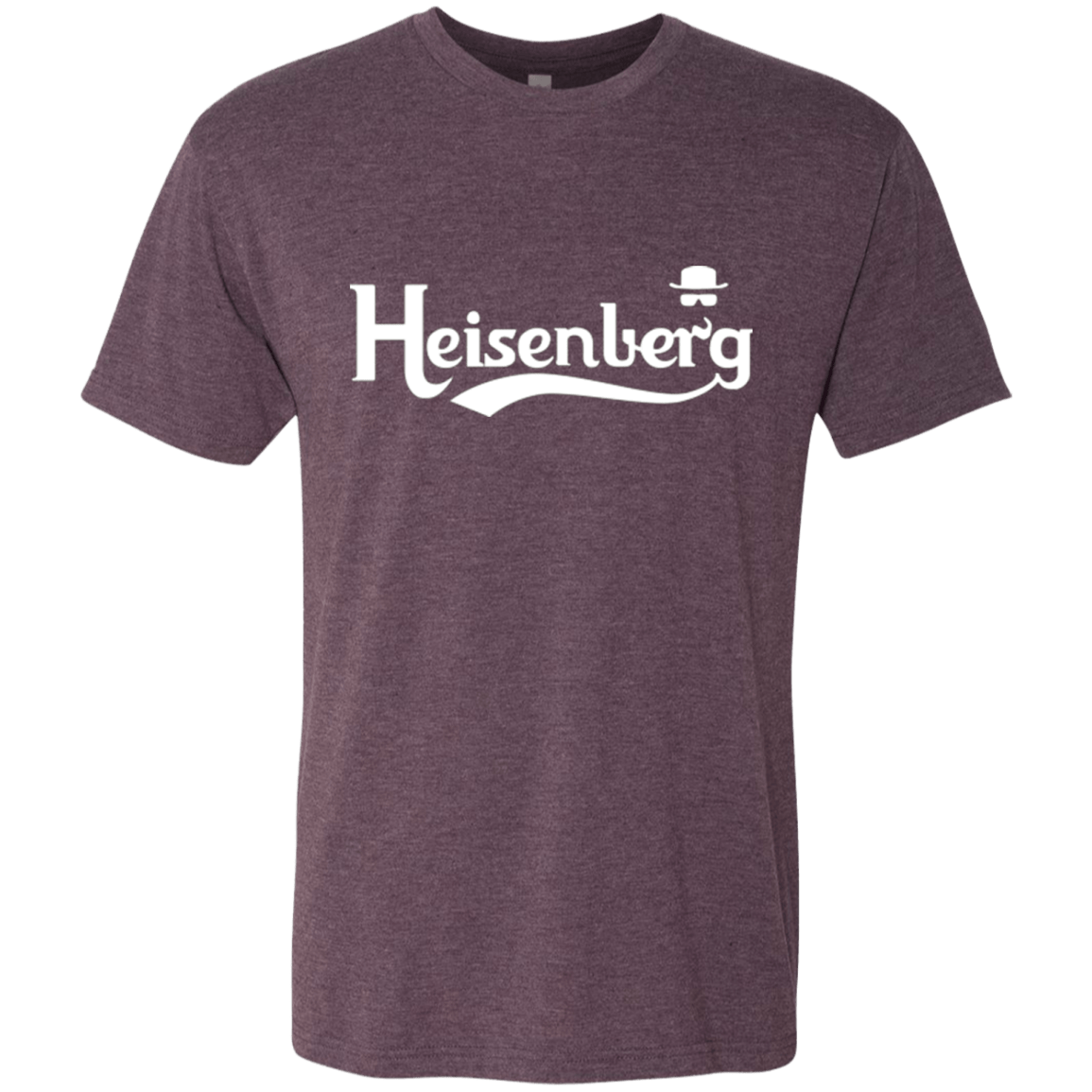 T-Shirts Vintage Purple / Small Heisenberg (1) Men's Triblend T-Shirt