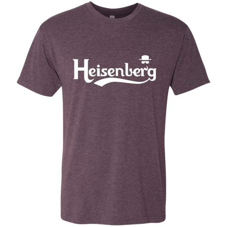 T-Shirts Vintage Purple / Small Heisenberg (1) Men's Triblend T-Shirt