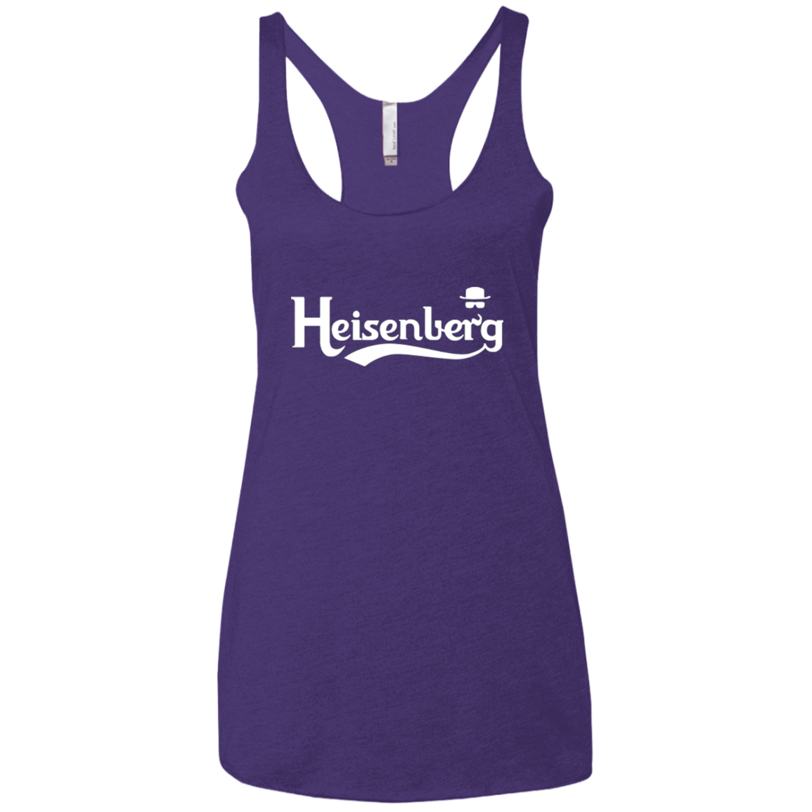 T-Shirts Purple / X-Small Heisenberg (1) Women's Triblend Racerback Tank