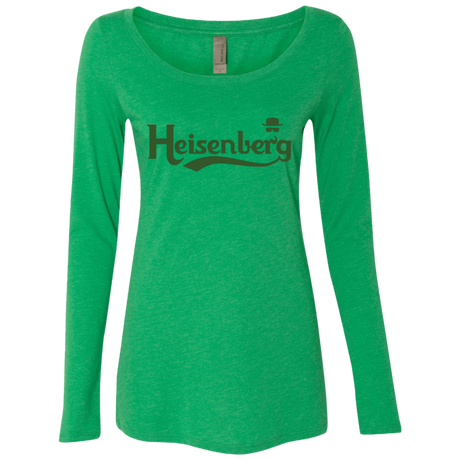 T-Shirts Envy / Small Heisenberg 2 Women's Triblend Long Sleeve Shirt