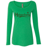 T-Shirts Envy / Small Heisenberg 2 Women's Triblend Long Sleeve Shirt