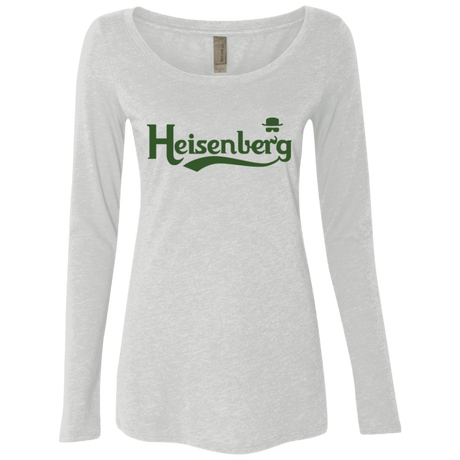 T-Shirts Heather White / Small Heisenberg 2 Women's Triblend Long Sleeve Shirt
