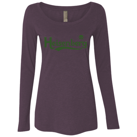 T-Shirts Vintage Purple / Small Heisenberg 2 Women's Triblend Long Sleeve Shirt