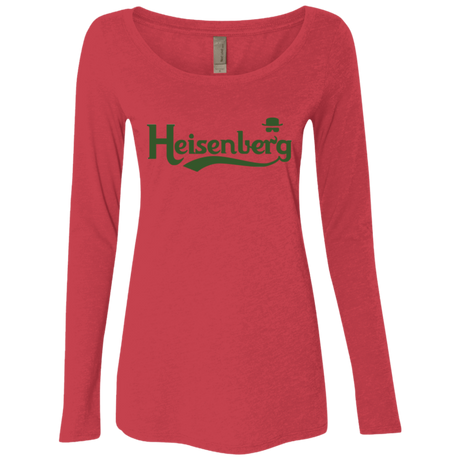T-Shirts Vintage Red / Small Heisenberg 2 Women's Triblend Long Sleeve Shirt
