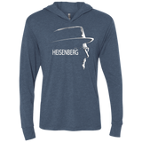 T-Shirts Indigo / X-Small HEISENBERG Triblend Long Sleeve Hoodie Tee