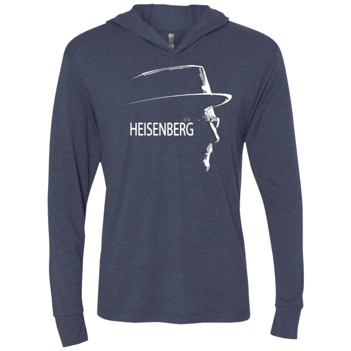 T-Shirts Vintage Navy / X-Small HEISENBERG Triblend Long Sleeve Hoodie Tee