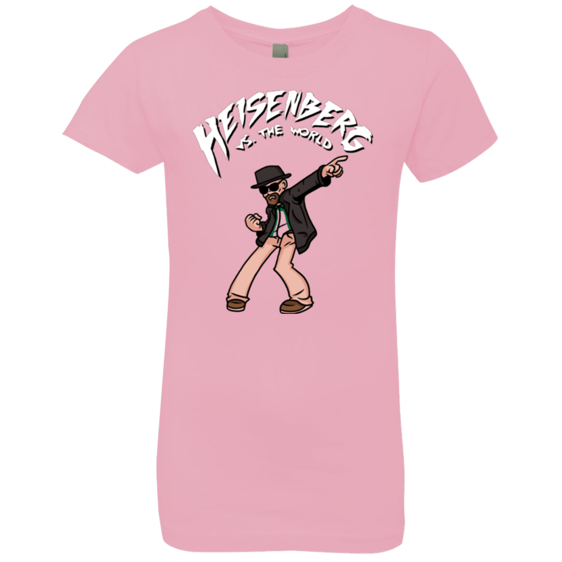 T-Shirts Light Pink / YXS Heisenberg vs the World Girls Premium T-Shirt