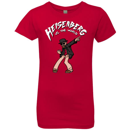 T-Shirts Red / YXS Heisenberg vs the World Girls Premium T-Shirt