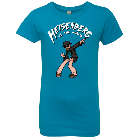T-Shirts Turquoise / YXS Heisenberg vs the World Girls Premium T-Shirt