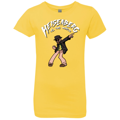 T-Shirts Vibrant Yellow / YXS Heisenberg vs the World Girls Premium T-Shirt