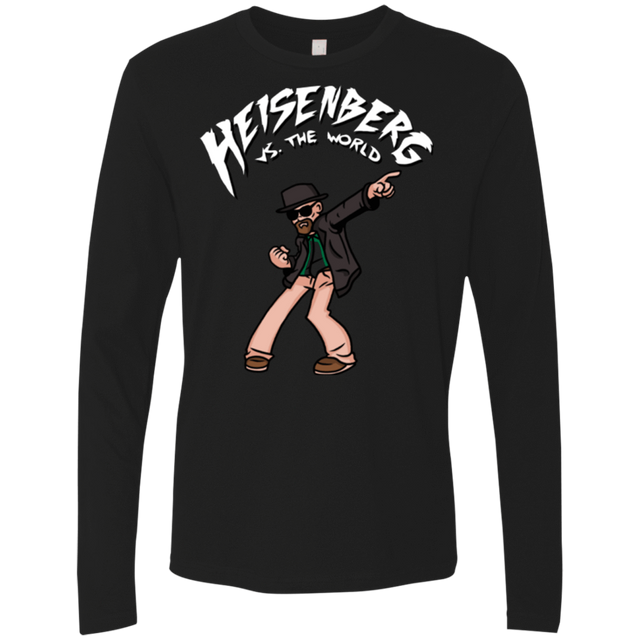 T-Shirts Black / Small Heisenberg vs the World Men's Premium Long Sleeve
