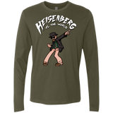 T-Shirts Military Green / Small Heisenberg vs the World Men's Premium Long Sleeve