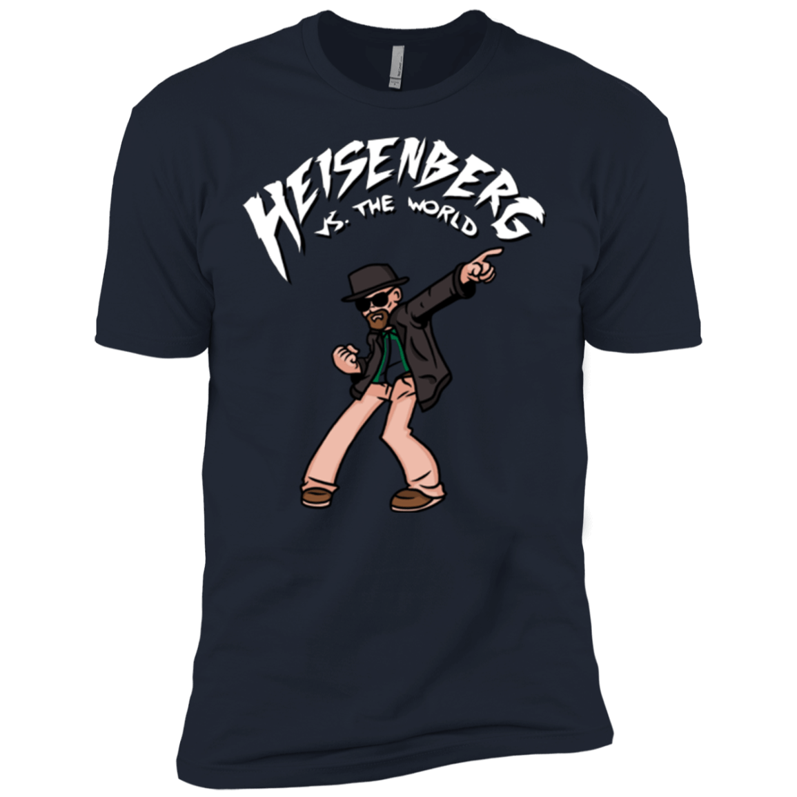 T-Shirts Midnight Navy / X-Small Heisenberg vs the World Men's Premium T-Shirt