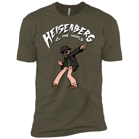 T-Shirts Military Green / X-Small Heisenberg vs the World Men's Premium T-Shirt