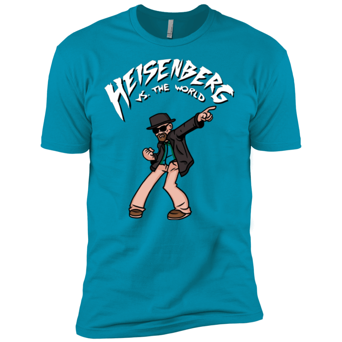 T-Shirts Turquoise / X-Small Heisenberg vs the World Men's Premium T-Shirt
