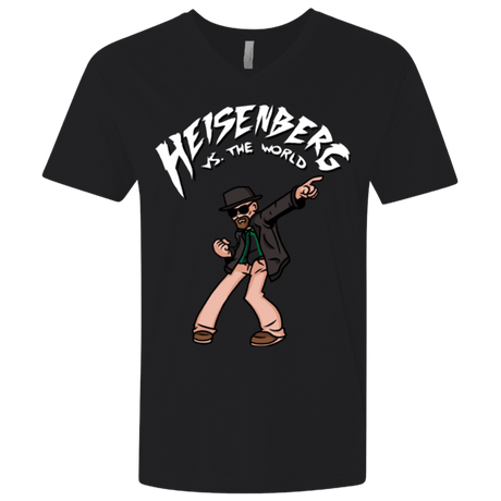 T-Shirts Black / X-Small Heisenberg vs the World Men's Premium V-Neck
