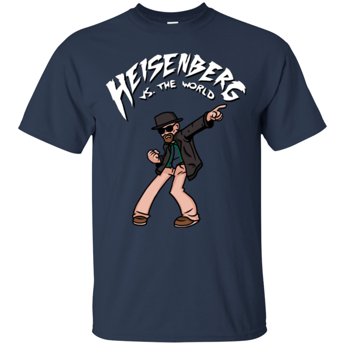 T-Shirts Navy / Small Heisenberg vs the World T-Shirt