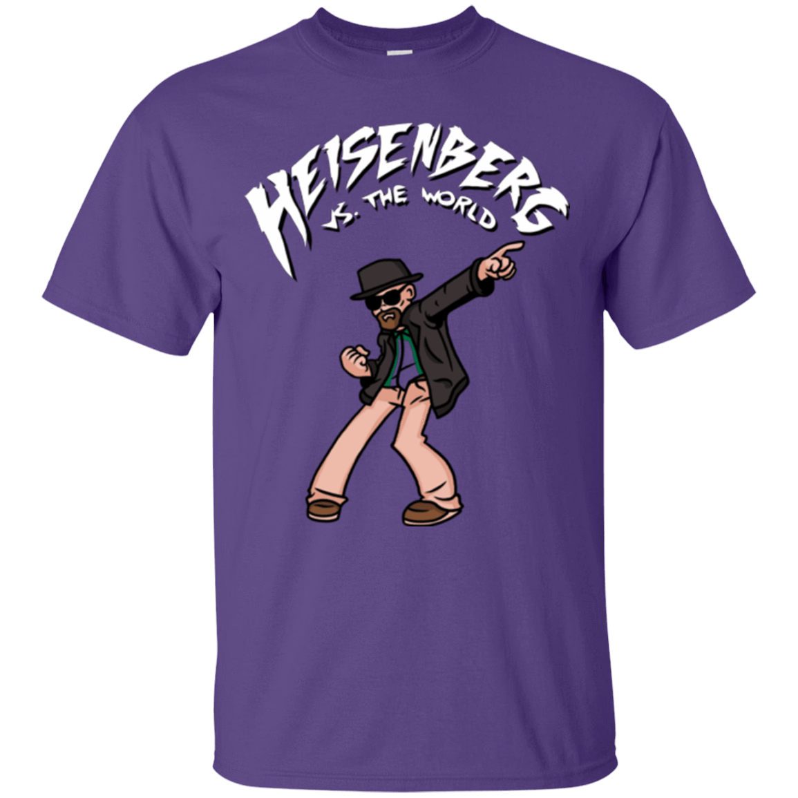 T-Shirts Purple / Small Heisenberg vs the World T-Shirt