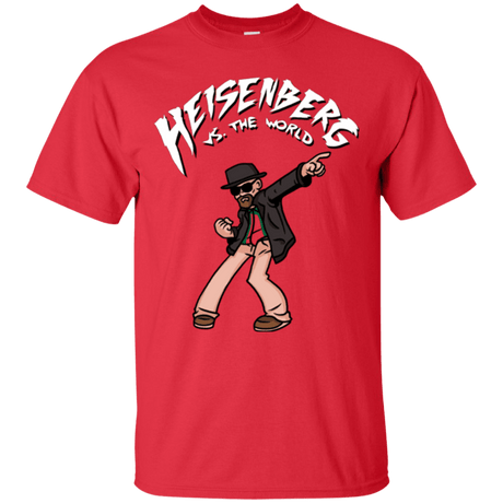 T-Shirts Red / Small Heisenberg vs the World T-Shirt