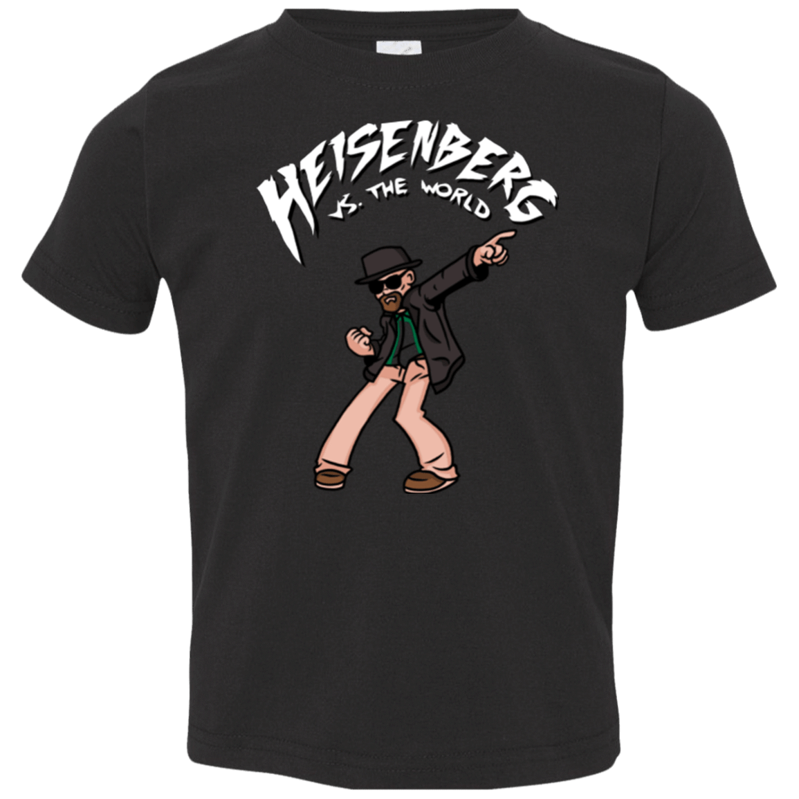 T-Shirts Black / 2T Heisenberg vs the World Toddler Premium T-Shirt
