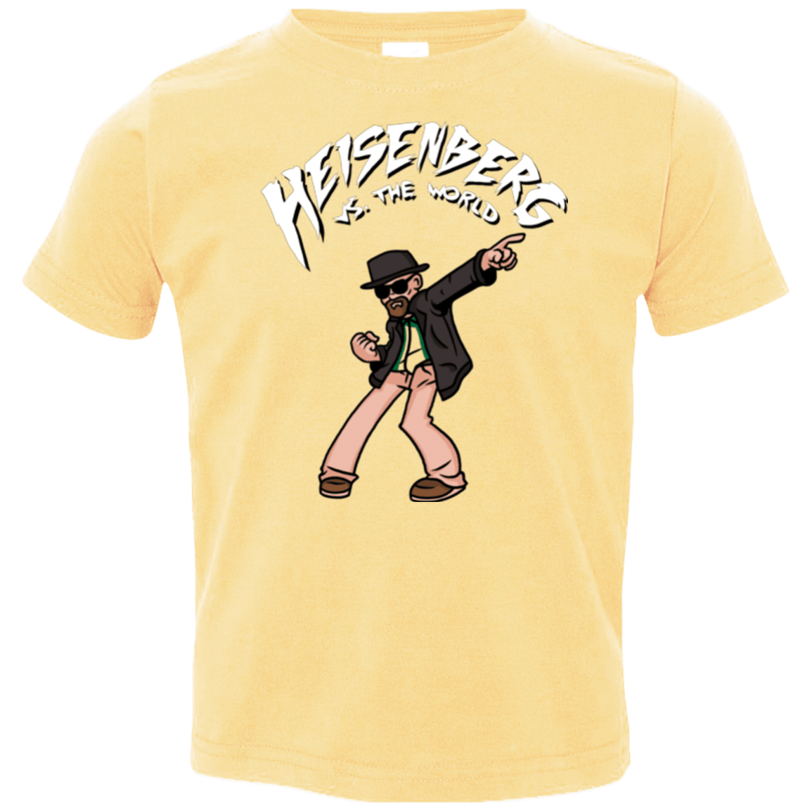 T-Shirts Butter / 2T Heisenberg vs the World Toddler Premium T-Shirt