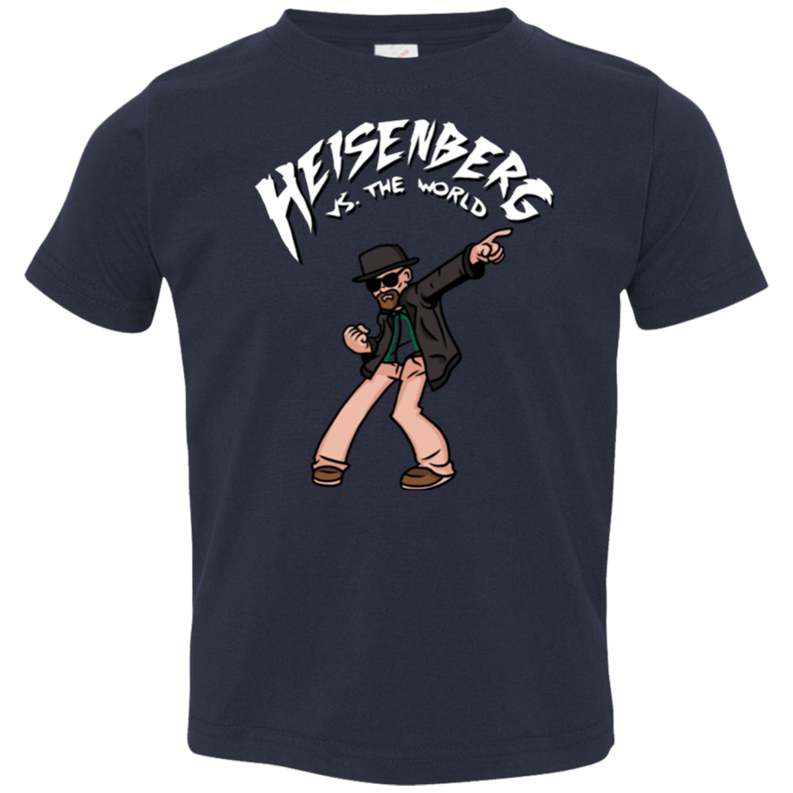 T-Shirts Navy / 2T Heisenberg vs the World Toddler Premium T-Shirt