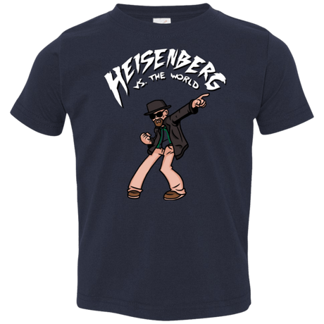 T-Shirts Navy / 2T Heisenberg vs the World Toddler Premium T-Shirt