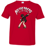 T-Shirts Red / 2T Heisenberg vs the World Toddler Premium T-Shirt