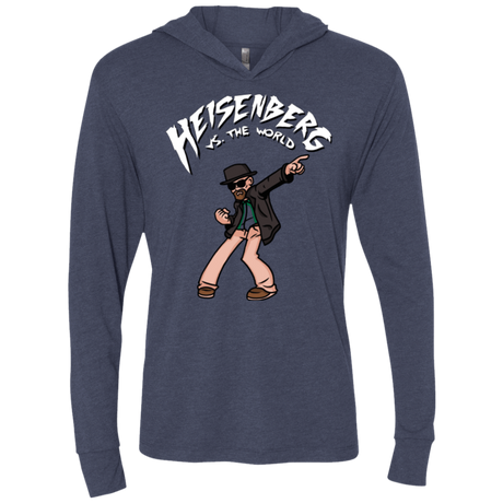 T-Shirts Vintage Navy / X-Small Heisenberg vs the World Triblend Long Sleeve Hoodie Tee