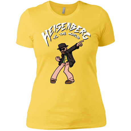 T-Shirts Vibrant Yellow / X-Small Heisenberg vs the World Women's Premium T-Shirt