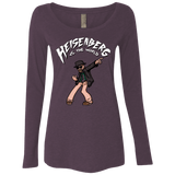 T-Shirts Vintage Purple / Small Heisenberg vs the World Women's Triblend Long Sleeve Shirt