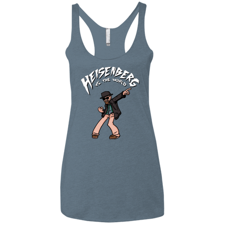 T-Shirts Indigo / X-Small Heisenberg vs the World Women's Triblend Racerback Tank