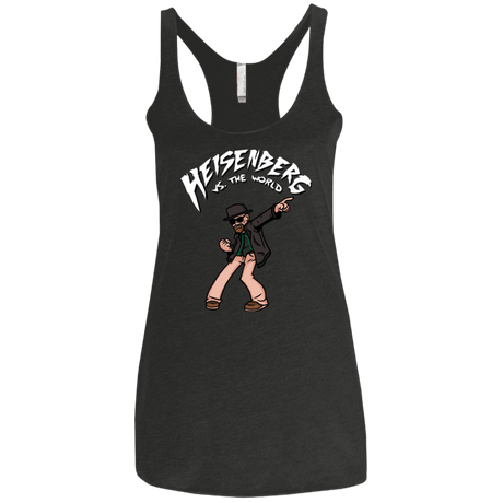 T-Shirts Vintage Black / X-Small Heisenberg vs the World Women's Triblend Racerback Tank