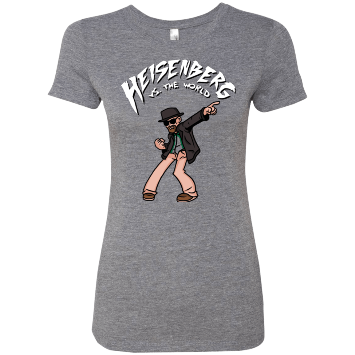 T-Shirts Premium Heather / Small Heisenberg vs the World Women's Triblend T-Shirt