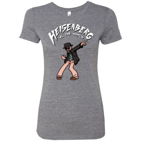 T-Shirts Premium Heather / Small Heisenberg vs the World Women's Triblend T-Shirt