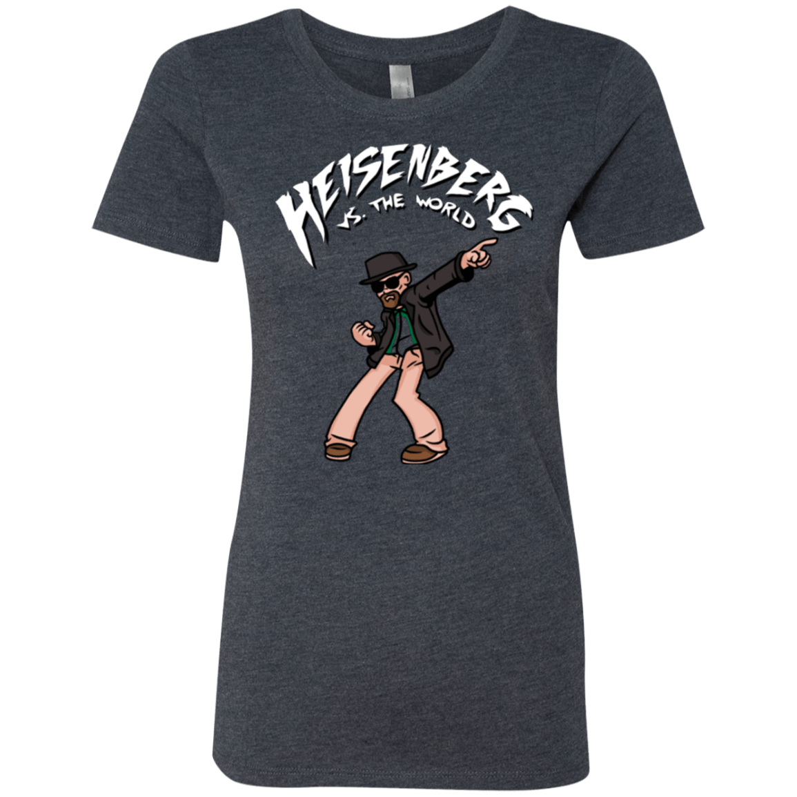 T-Shirts Vintage Navy / Small Heisenberg vs the World Women's Triblend T-Shirt