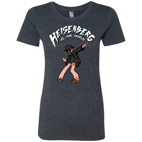 T-Shirts Vintage Navy / Small Heisenberg vs the World Women's Triblend T-Shirt