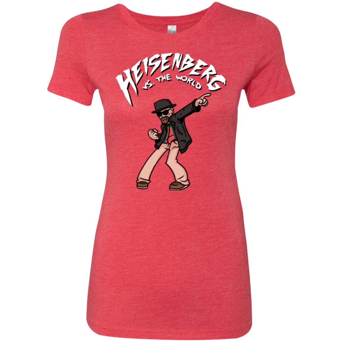 T-Shirts Vintage Red / Small Heisenberg vs the World Women's Triblend T-Shirt