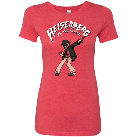 T-Shirts Vintage Red / Small Heisenberg vs the World Women's Triblend T-Shirt