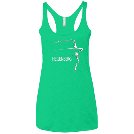 T-Shirts Envy / X-Small HEISENBERG Women's Triblend Racerback Tank