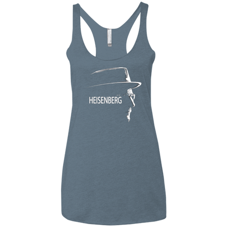 T-Shirts Indigo / X-Small HEISENBERG Women's Triblend Racerback Tank