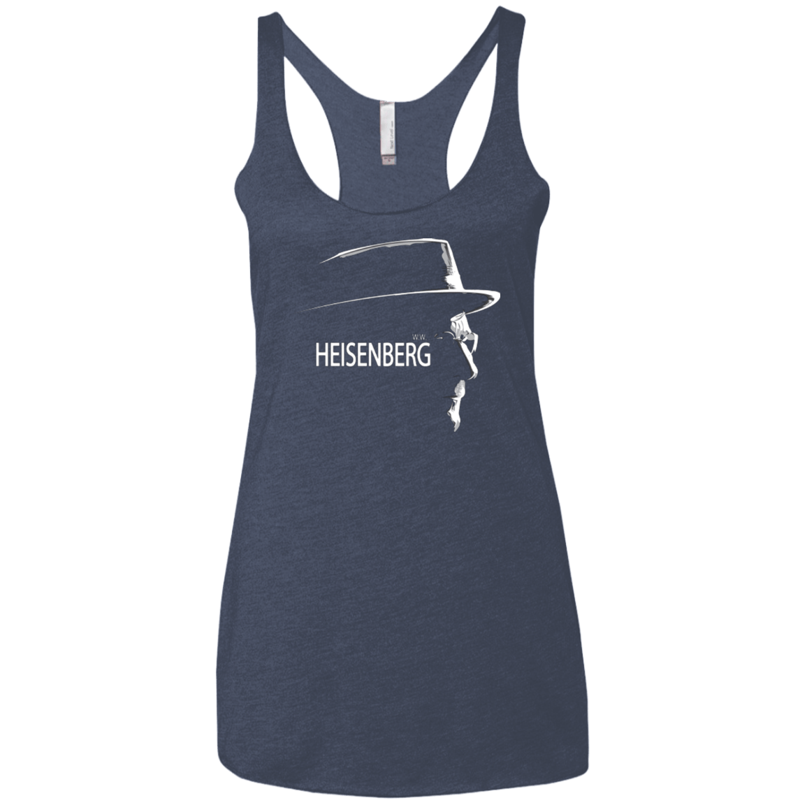 T-Shirts Vintage Navy / X-Small HEISENBERG Women's Triblend Racerback Tank