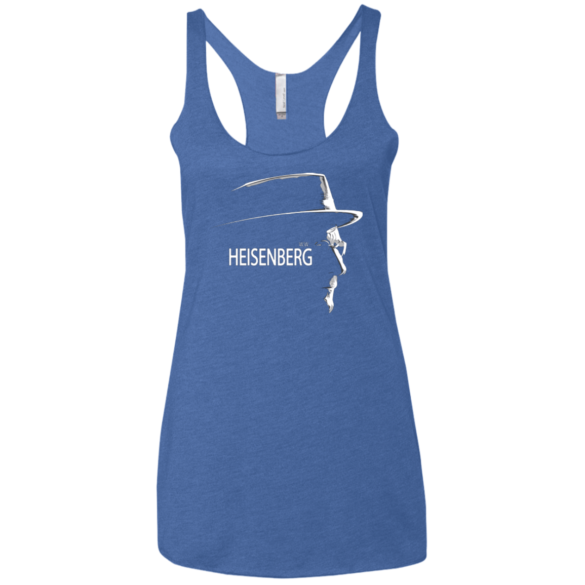 T-Shirts Vintage Royal / X-Small HEISENBERG Women's Triblend Racerback Tank